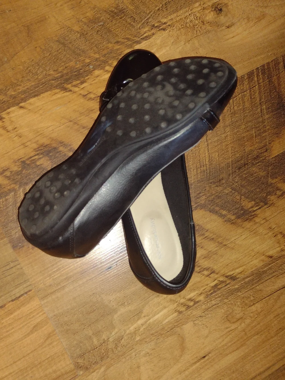 Solesenseabililty Flats Black Sz 7.5